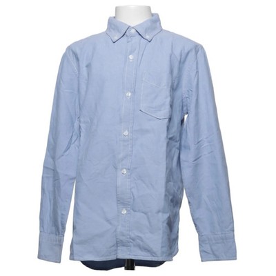 Gap Kids, Hemd, Größe: 146, Blau, Baumwolle, Einfarbig, Unisex (Kinder) #3eC