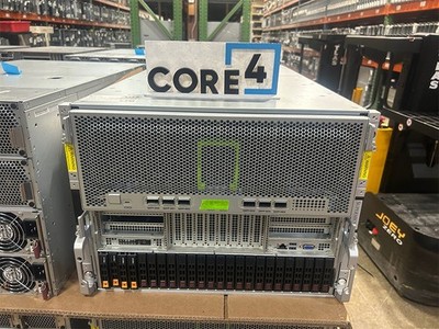 SUPERMICRO 820GH-TNR2 8U 12x2.5in w/ 6x PSU, 8x Intel Gaudi2 96GB GPUs. 2x Xeon