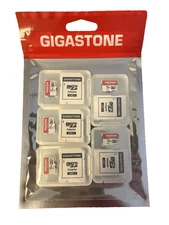 GIGASTONE 32GB Camera Plus Micro SD Card 5-Pack, with SD Adapter