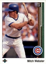 1989 Upper Deck #65 Mitch Webster