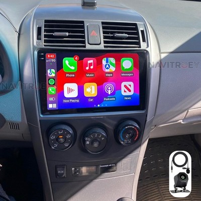 For Toyota Corolla 2009-2013 Car Stereo Radio Android 15 Carplay GPS Navi 4+64GB