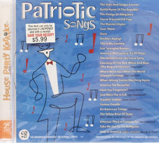 Patriotic Songs Collection - House Party Karaoke -CD - Pristine - Free Ship 