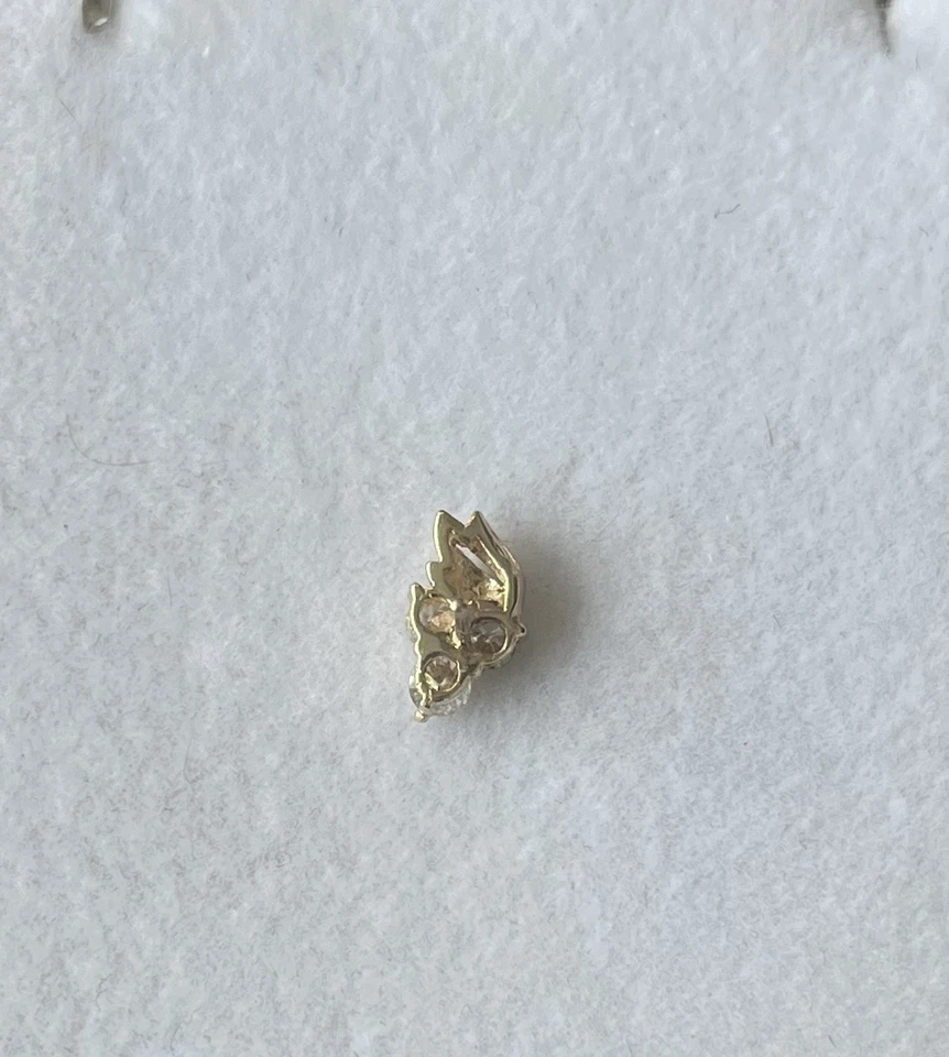 Diamond Studs 0.50 Ct 14k Yellow Gold - Image 3 of 3
