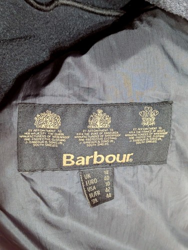 Barbour Women’s Cavalry Diamond Quilted Jacket - Black - UK 14 - Picture 3 of 9