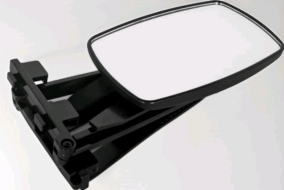 Par de espejos retrovisores de remolque Camco con abrazadera izquierda y derecha ajuste universal 25650 Foto 2 de 3