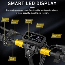 Electric Scooter 28MPH iENYRID M4 Pro S+ Adult with Seat 800W Off Road-Folding