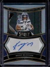 2024 Panini Select - Signatures- Kenny McIntosh #SP-KMH- Silver Prizm /399