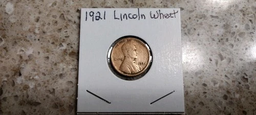 1921 P Lincoln Wheat Penny Coin