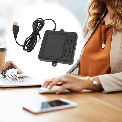 Kabelgebundenes USB-Touchpad, praktische 2 Tasten für Laptops, Desktops,