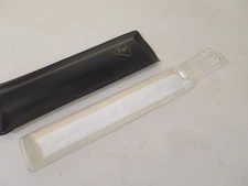 Vintage B&L Bausch & Lomb Plastic Magnifying Book Reading Bar w Plastic Sleeve