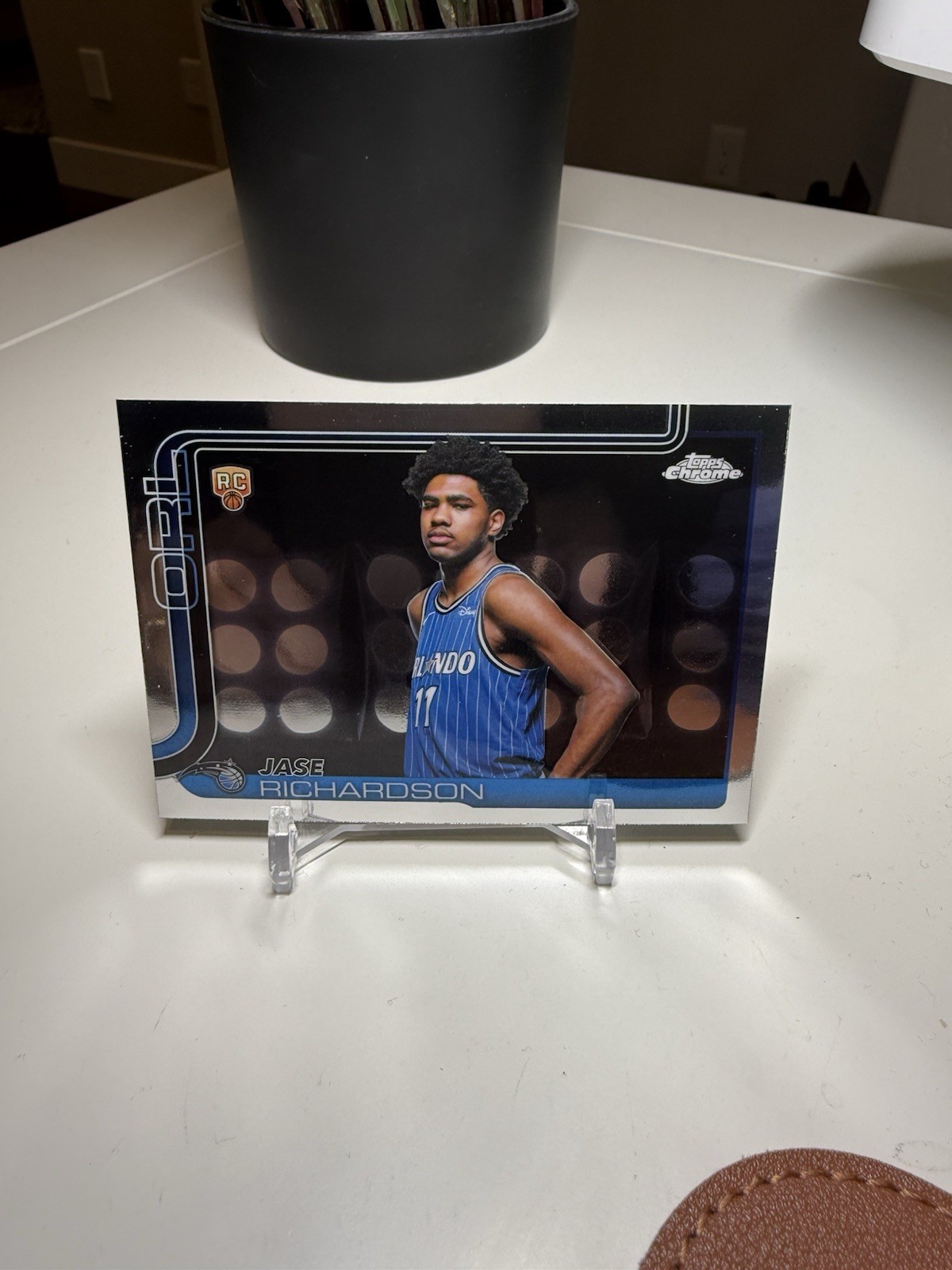 2025 Topps Chrome Jase Richardson Image Variation RC Magic Rookie