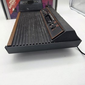 Atari CX2600A w Vader Box Manuals Registration 2x Joystick Controllers Bundle