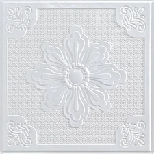 3D Foam Ceiling Tiles 16-Pack - Waterproof Peel & Stick Wall Panels (13.8"X13.8"