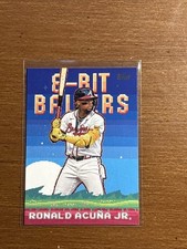 2025 Topps Series 1 Celebration - Ronald Acuna Jr. 8-Bit Ballers #8B-3 Braves NM