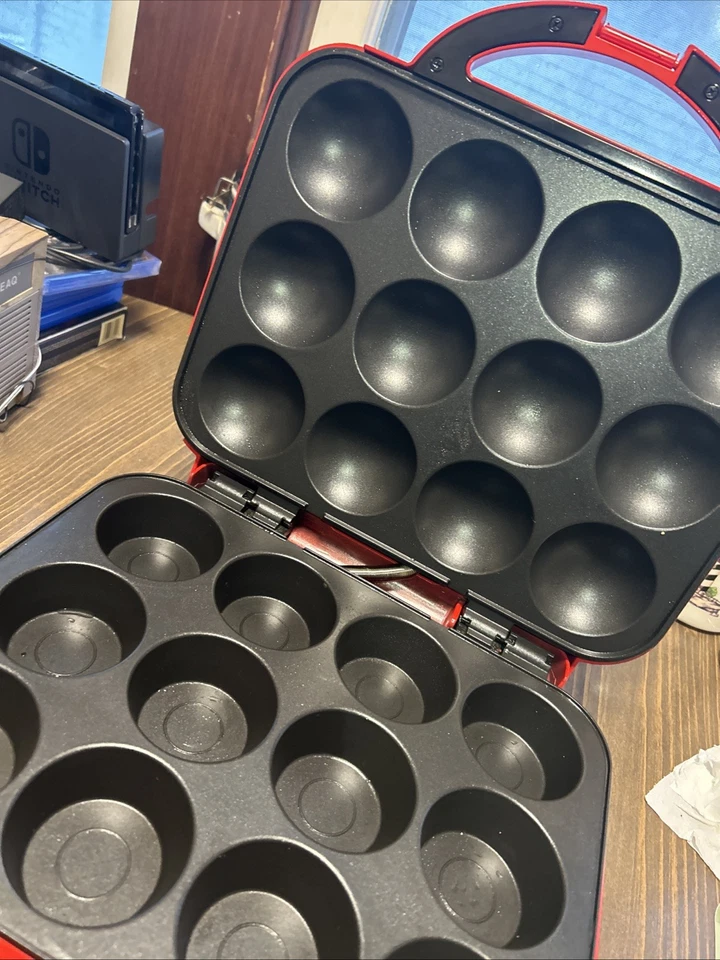 Holstein предметы домашнего обихода красный антипригарный мини кекс производитель антипригарный сковорода - Изображение 2 из 2