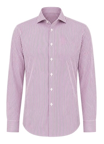 Eton, Vintage Eton Shirt Mens XL 44 Red Gingham Plaid Slim Fit Cotton Designer Luxury
