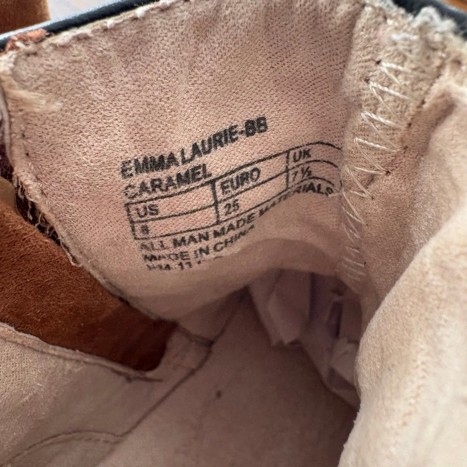 Botas Michael Kors para niños pequeños talla 8 leopardo cremallera usadas en excelente estado Foto 3 de 4