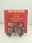 Rare OBSCURE RED COVER 1970 THE BEATLES STRAWBERRY FIELDS FOREVER 7" VINYL EP