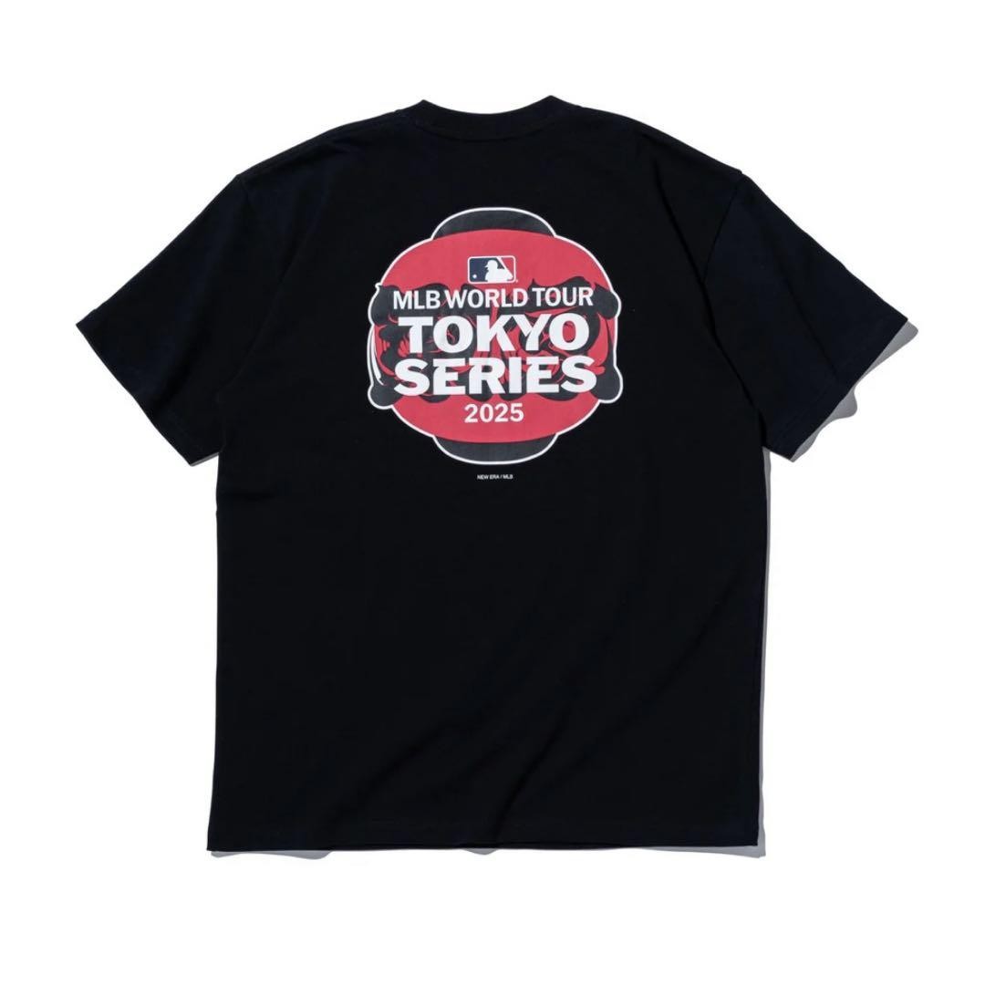 MLB 東京シリーズ Tシャツ ドジャース カブス ニューエラ 黒 Lサイズ NIKE ドジャース カブス MLB TOKYO SERIES 東京シリーズ 開幕戦