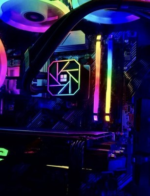 iBUYPOWER Gaming Desktop Ryzen 7 2700X 16GB RTX 2060 SUPER 1TB Drivd W11