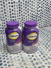2X Caltrate 600 Plus D3 Minerals Calcium Vitamin D Supplement Tablets 165C 12/25