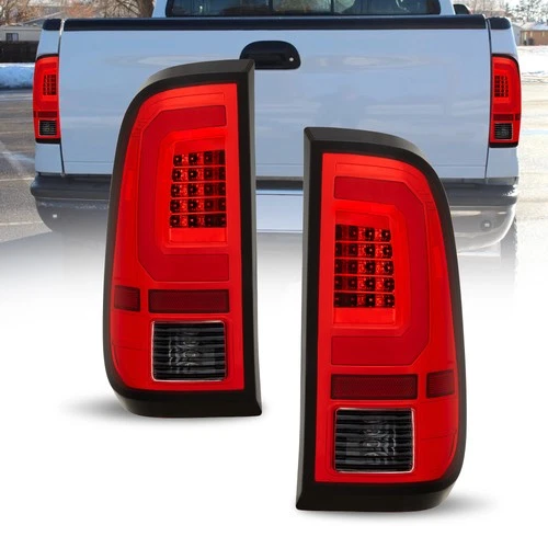 Left Right Red LED Tail Lights Rear Lamp For 1999-2007 Ford F250 F350 Super Duty