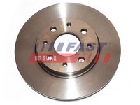 Fast 2X Bremsscheiben Vorderachse Ø 240 BelüFtet FüR Fiat 500 Panda Ford Ka