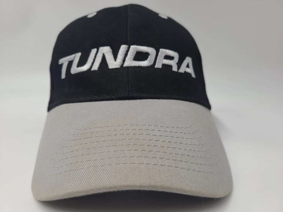 Toyota Tundra Gorra Ajustable Algodón Informal Camión Papá Hombres Mujeres Negro Gris Foto 2 de 4