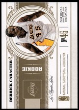 2010-11 Playoff National Treasures #200 Derrick Caracter RC Rookie Card /99 
