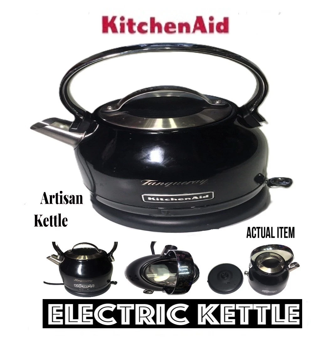 🛑 KITCHEN AID Tangueray ELECTRIC KETTLE Artisan Stainless Steel Automatic