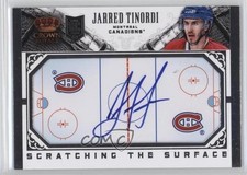 2013 Panini Crown Royale Scratching the Surface Jarred Tinordi #SC-JTI Auto 1c4