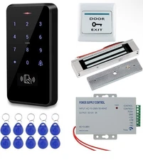 Waterproof Door Access Control System Kit RFID Access Control Keypad Touch Panel