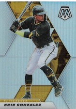 2021 Panini Mosaic - Erik Gonzalez #114 Silver Prizm