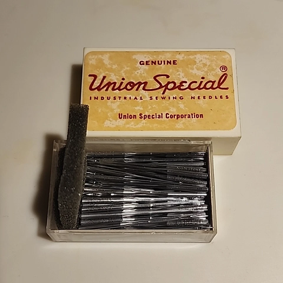 Agulhas de costura especiais vintage Union 108GHS - 110/040 98 peças - Imagem 4 de 4