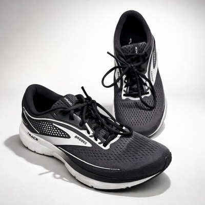 Brooks Trace 2  Shoes Gray Black Running Walking Gym 1203751B016 Women - Sz 11