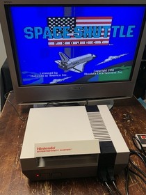 Space Shuttle Project Nintendo NES Original Video Game - CIB