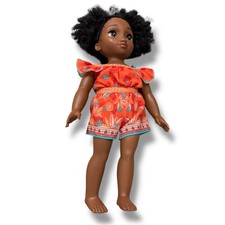 Disney ily 4EVER Inspired by Moana 18" Doll Brown Hair Black Curly Hair