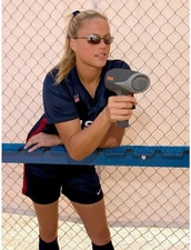 Bushnell Velocity Speed Gun Point Shoot 1 MPH Accuracy LCD Display Gray 101911