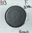 Photo of a 1813-P Large Cent from an eBay listing that sold on Jul 10, 2026