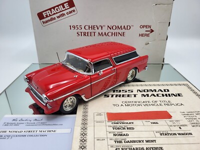 DANBURY MINT 1955 CHEVY NOMAD STREET MACHINE **IMMACULATE/TITLE