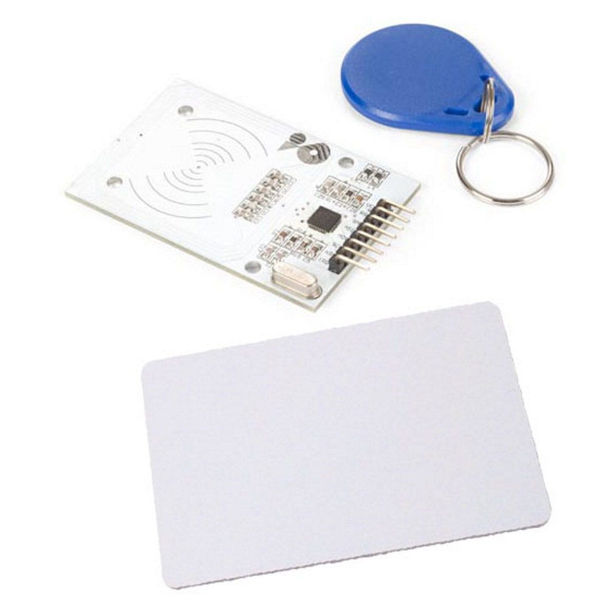 MODULO SHIELD ARDUINO READ-WRITE PER RFID - 13.26MHZ con TESSERA e TAG