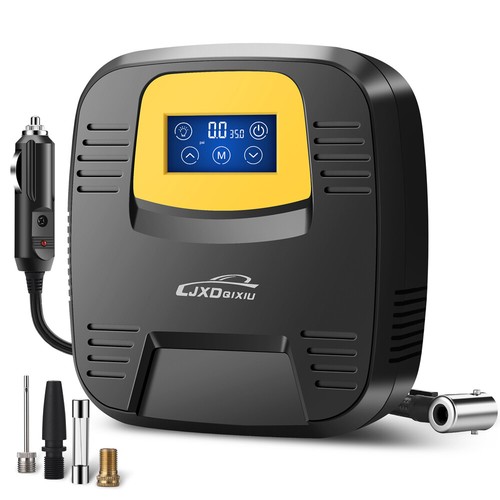 12V Dual-Cylinder Smart Car Digital Display Air Pump Car Dual-Use Inflator - Picture 10 of 13