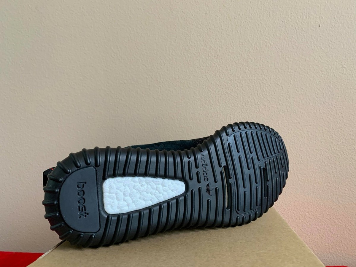 adidas gazelle silver green womens ADIDAS YEEZY KIDS BOOST 350 PIRATE BLACK TRAINERS EU 26 UK 8.5K main image 1