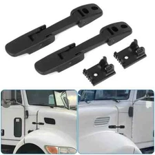 2PCS Heavy Duty Hood Latch Kit for Peterbilt 325 335 337 340 348 384 386 567 569