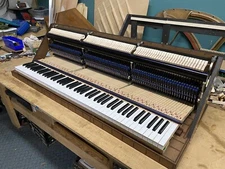Custom MIDI Controller with Authentic Acoustic Studio Piano Action/Keys/Hammers