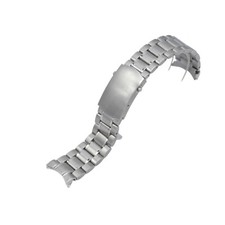 Bracciale orologio acciaio inox 20 mm per Omega Speedmaster freccia larga