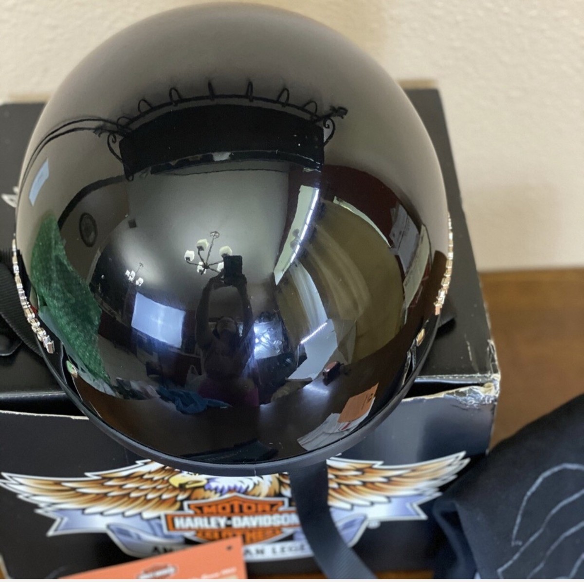 HARLEY-DAVIDSON X-SMALL GLOSSY HELMET | eBay