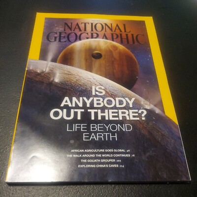 National Geographic Magazine  July 2014 Is Anybody Out There? Life Beyond Earth