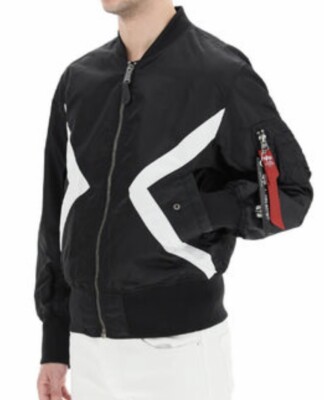 Neil Barrett x Alpha Industries Bomber Jacket Reversible Black