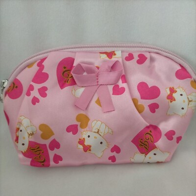 Sanrio Charmmy Kitty Pouch Mint Pink Herz